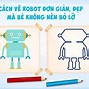 Cách Vẽ Robot Con Gái Cute