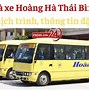 Lịch Xe Hoàng Hà Thái Bình Yên Nghĩa