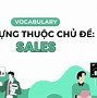 Sales Thị Trường Tiếng Anh